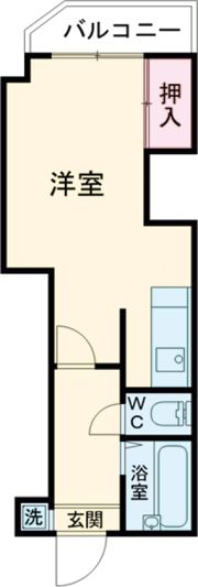 田雑ビルの間取り画像