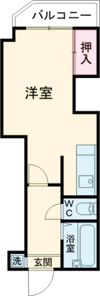 田雑ビルの間取り画像