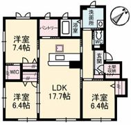 シャーメゾンアミスターⅣの間取り画像
