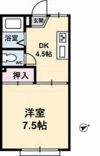 タウニーマタノBの間取り画像
