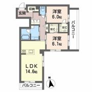 ディアマント番町の間取り画像