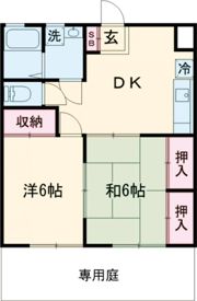 レジデンス平井の間取り画像