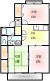 ファミール三木 Bの間取り画像