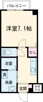 エヌエムスワサントオンズノースの間取り画像