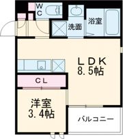 GRANDTIC 雅・堺東の間取り画像