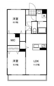 F-city老松町の間取り画像