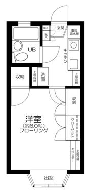 メゾン大野Ⅲの間取り画像