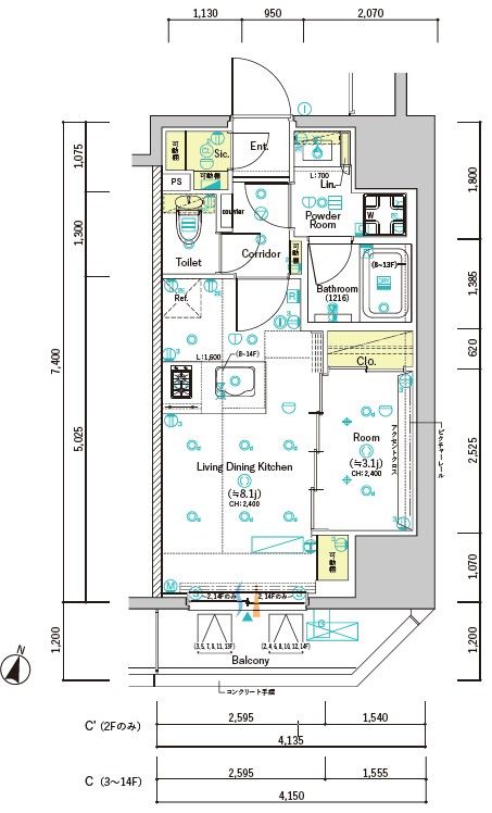 間取図