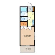 コーポexcelの間取り画像