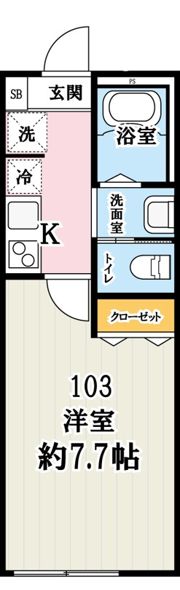 （仮称）キャメル稲毛2の間取り画像