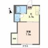 ハイツ梓の間取り画像