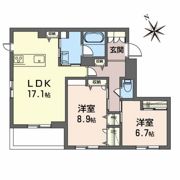 リベルテ石名坂の間取り画像