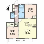 シャーメゾン シンフォニーの間取り画像