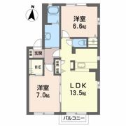 グリーン ハーモニー・Bの間取り画像