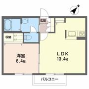 ヴィラーチェKの間取り画像