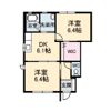 ウィングス緑井 B棟の間取り画像