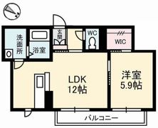 グランベレオ門田の間取り画像