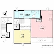 シャーメゾン花畑の間取り画像