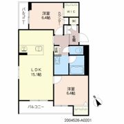 シャーメゾン日之出の間取り画像