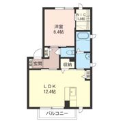 ファミーユ Bの間取り画像