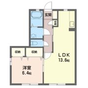 カサベルテAの間取り画像