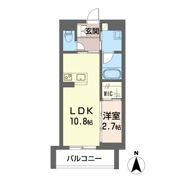 グランコート下浜田の間取り画像