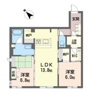 プレジールの間取り画像