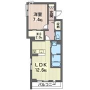 リアンジュ戸祭元町の間取り画像
