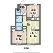 石浜コモンシティーDの間取り画像