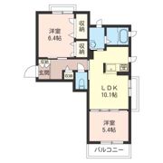 ニュークレセントの間取り画像