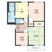 ヴィラウィスタリアの間取り画像