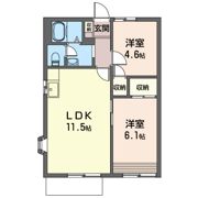クレッセントハウスの間取り画像