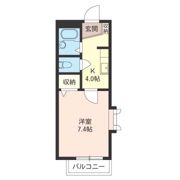 グリーンヒルズの間取り画像