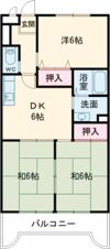 コンフォール高蔵寺の間取り画像