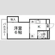 ハイツ欅の間取り画像