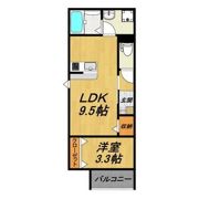 LE COCON 甚目寺Ⅱの間取り画像