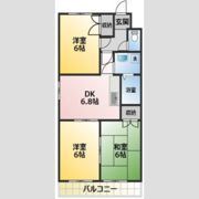 クレールナガタ(V)の間取り画像