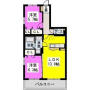 エスターテ今宿の間取り画像