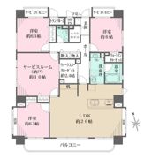 大幸マンションの間取り画像