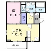 ロイヤルメゾン北巽 Ⅱの間取り画像