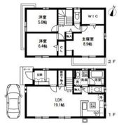 (仮称)練馬区南田中2丁目戸建の間取り画像