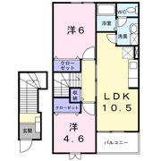 コモドカーサ旭台 Oの間取り画像
