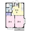 ハイツゆたかの間取り画像