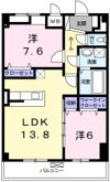 アネックス・ウエスト21の間取り画像