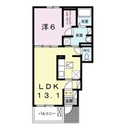 アヴァンセAの間取り画像
