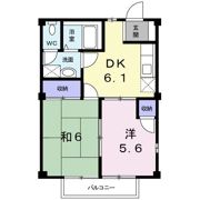 ニュ－シティウエストAの間取り画像