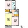 リビングタウン東通 Aの間取り画像