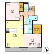 サンガーデン華二号館の間取り画像