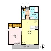 パークフラッツ Ⅱの間取り画像