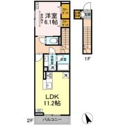 (仮称)D-ROOM高円寺北3丁目の間取り画像